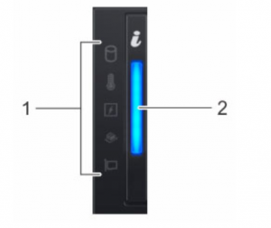 Left control panel