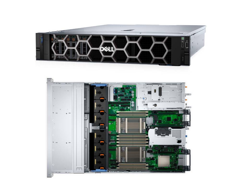 2-процессорный стоечный сервер Dell PowerEdge R760xs