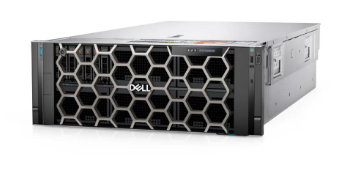 Вид спереди системы Dell PowerEdge R960