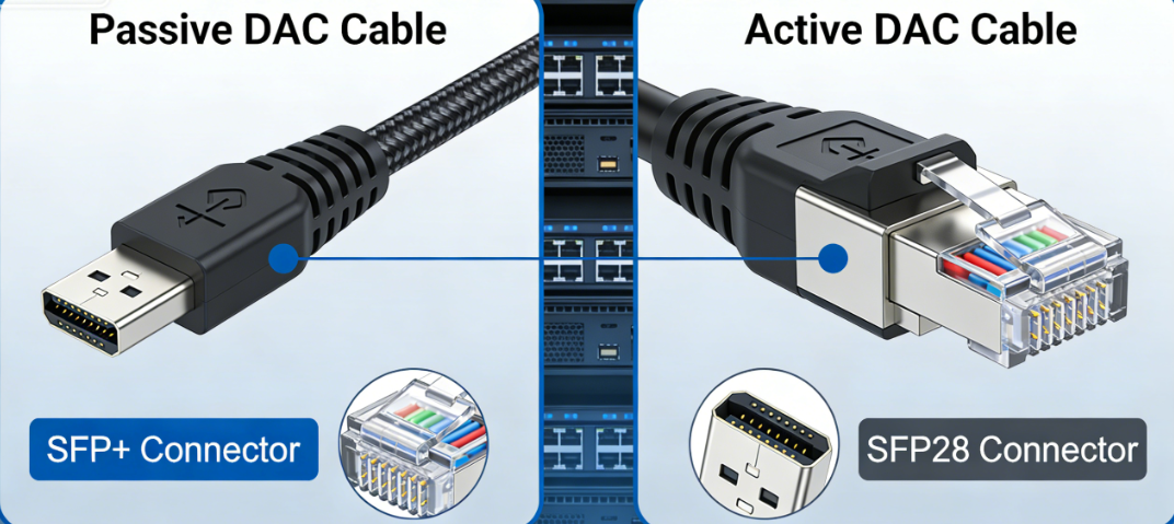 Passive DAC vs. Active DAC Cables: Key Differences, Benefits, and a Selection Guide