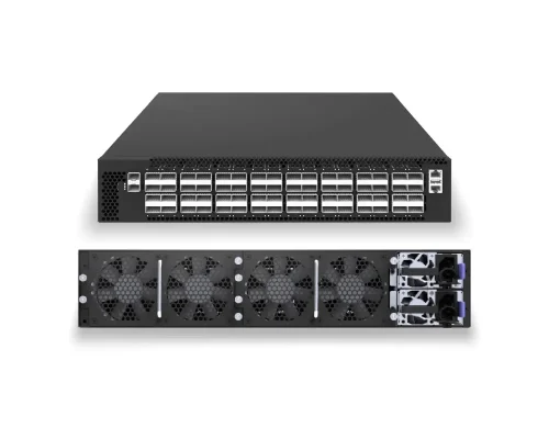 64 Ports 100G QSFP28 Data Center Switch Enterprise SONiC NOS Installed