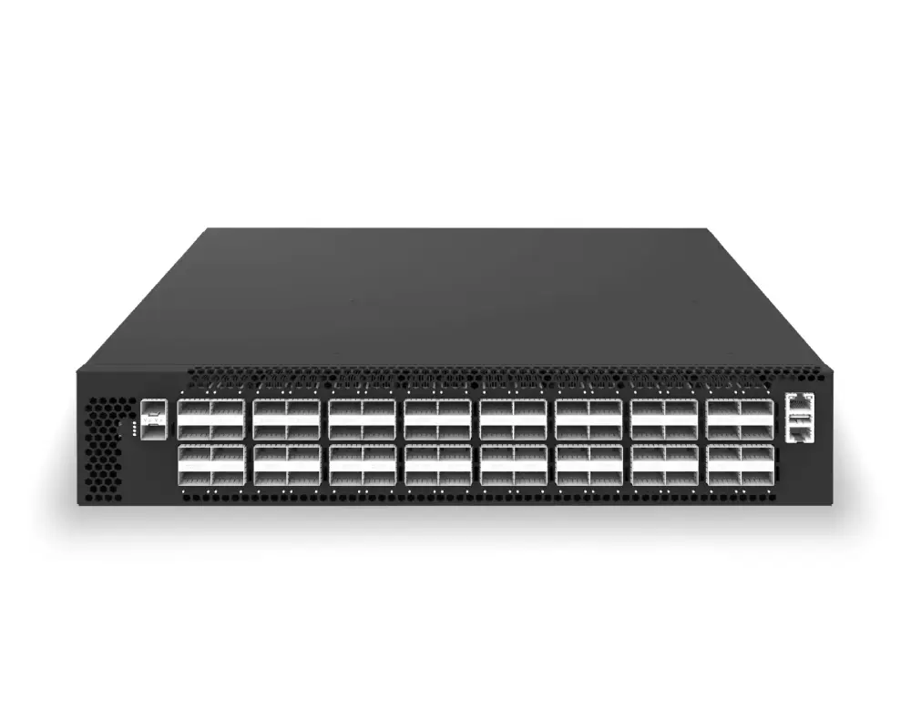 64 Port 200G QSFP56 Low Latency Leaf Spine Switch for AI/ML/Data Center