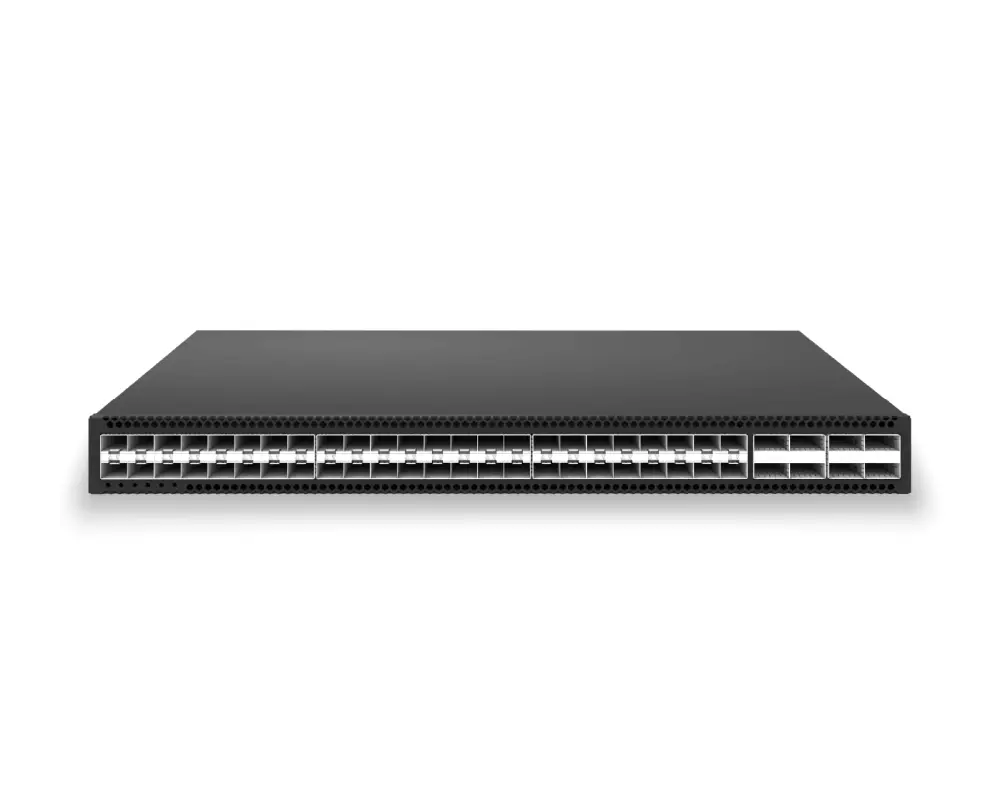 48x25Gb SFP28, 8x100Gb QSFP28 L3 Enterprise Core/Spine Switch